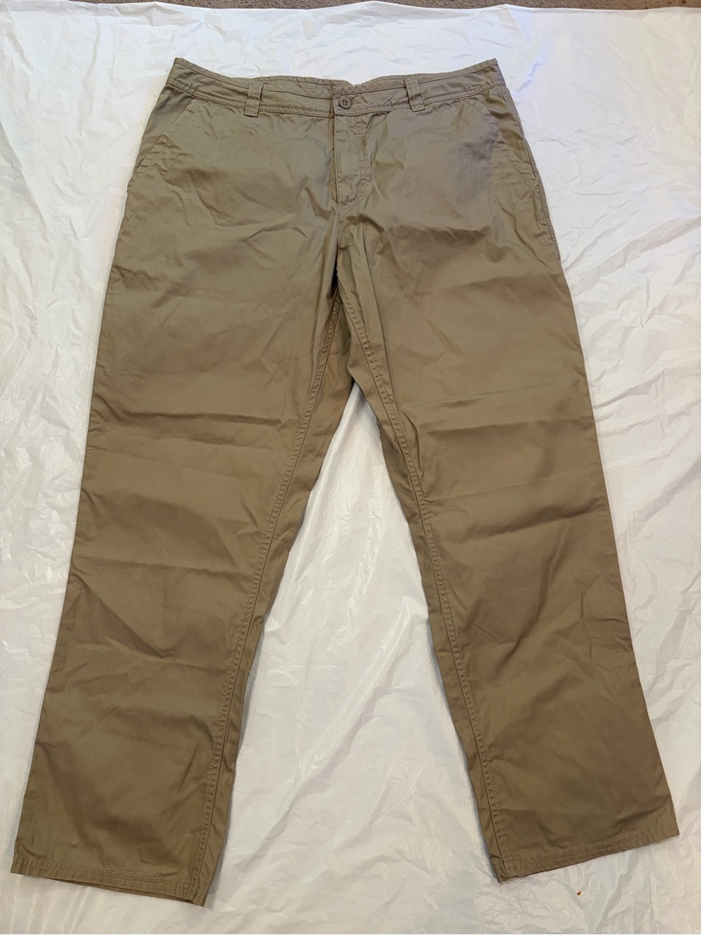 North Face Pants Men's XL Tan 39x31 100% Cotton